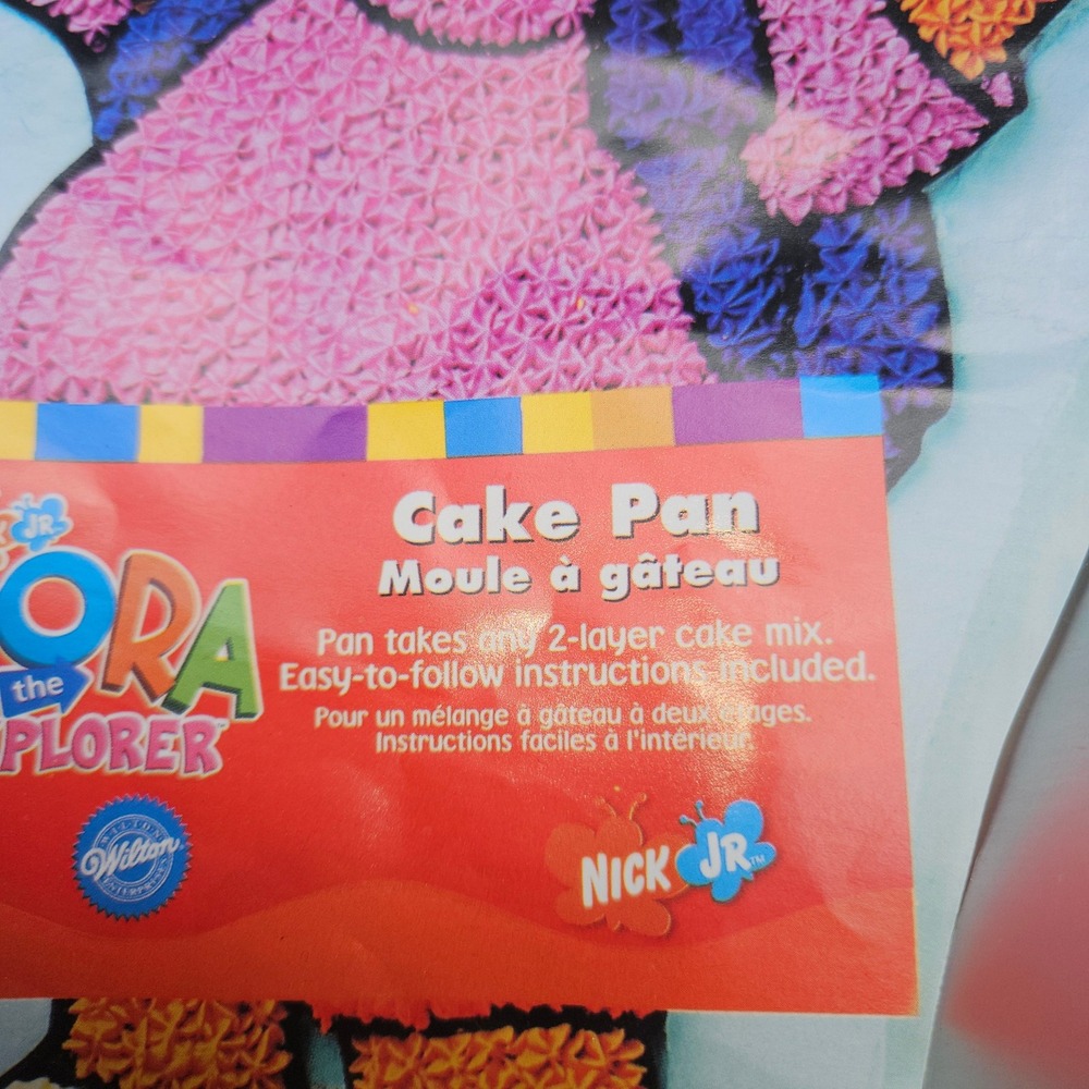 Wilton Dora‎ the Explorer Cake Pan 2003 Vintage Baking Mold Nick Jr - Picture 2 of 5